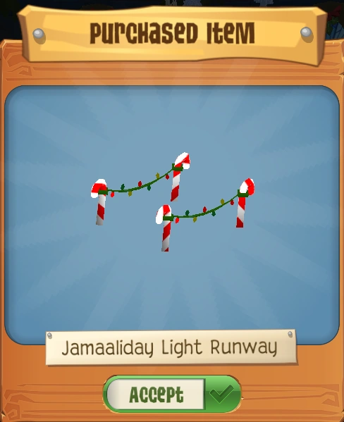 Jamaaliday Light Runway | Animal Jam Wiki | Fandom