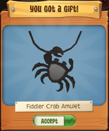 Black variant that is obtained after catching 80,000 Fiddler Crabs.