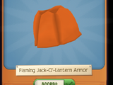 Flaming Jack-O'-Lantern Gauntlets