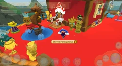 Second Floor’s Sea Horse Fountain