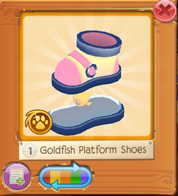 Goldfish platform shoes sales