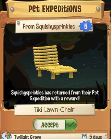 Tiki Lawn Chair Play Wild Wiki Fandom