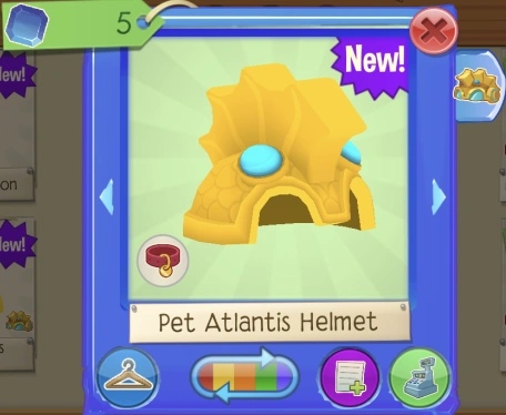 Pet Atlantis Helmet Animal Jam Wiki Fandom