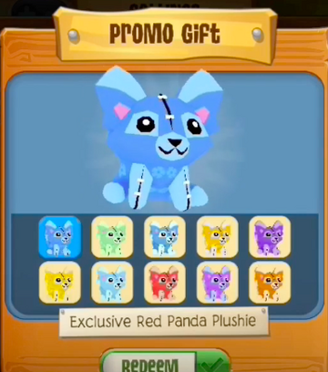 Red panda plushie aj cheap