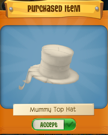 Mummy Top Hat Play Wild Wiki Fandom - mummy top hat roblox