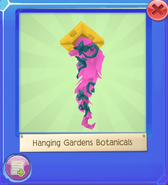 Hanging Gardens Botanicals Animal Jam Wiki Fandom