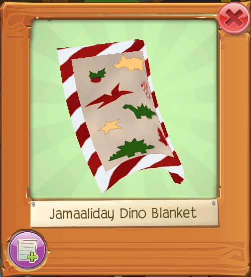 Jamaaliday Dino Blanket Animal Jam Wiki Fandom
