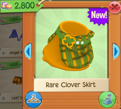 Clover Skirt | Animal Jam Wiki | Fandom