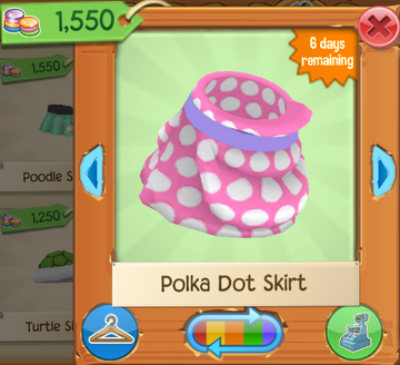 Polka dot skirt ajpw store