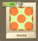 The Orange Polka Dot Floor during the Beta Testing