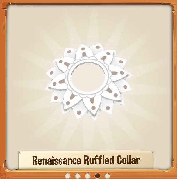 Renaissance Ruffled Collar Animal Jam Wiki Fandom