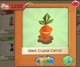 PlayWild GiantCrystalCarrot Orange
