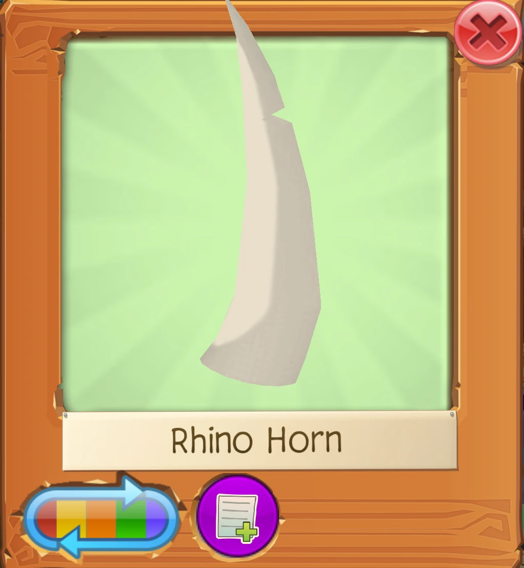 Rhino Horn Animal Jam Wiki Fandom