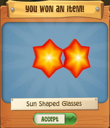 Sun shaped glasses discount