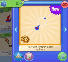 Freedom Double Eagle Necklace