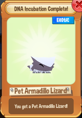 is it legal to own an armadillo lizard