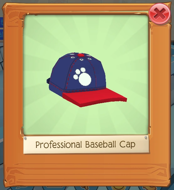 Professional Baseball Cap Animal Jam Wiki Fandom