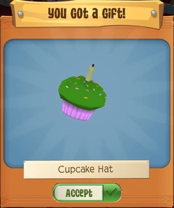 Cupcake Hat | Animal Jam Wiki | Fandom