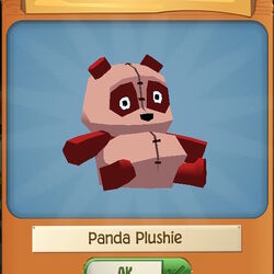 Red panda plushie animal jam hotsell