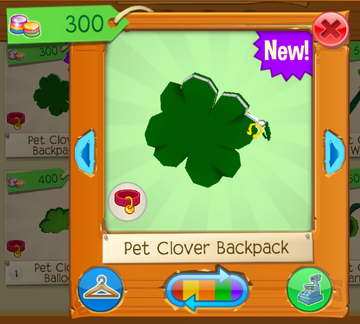 Clover pet backpack cheap