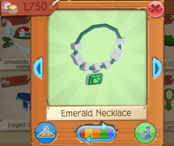 Emerald Necklace Animal Jam Wiki Fandom