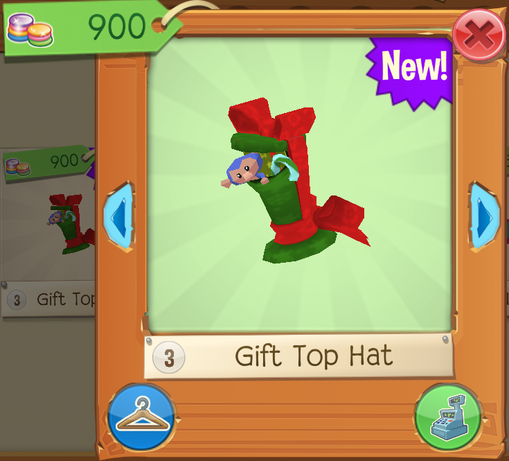 Gift Top Hat Animal Jam Wiki Fandom