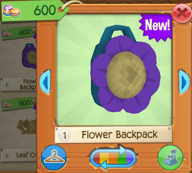 Flower Backpack/Rare Animal Jam Wiki Fandom
