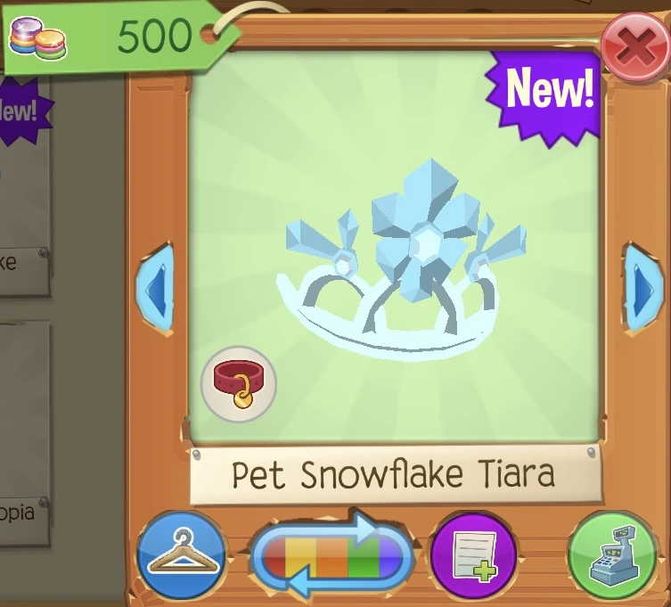 Pet Snowflake Tiara Animal Jam Wiki Fandom