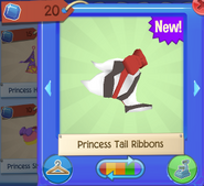 Princess tail ribbons 1