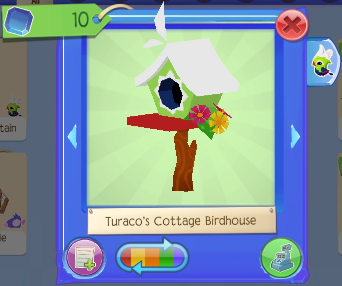 Turaco's Cottage Birdhouse Animal Jam Wiki Fandom