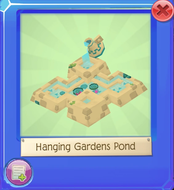 Hanging Gardens Pond Animal Jam Wiki Fandom