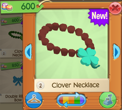 ☆*JAM CLOVER☆*。 Clover Necklace | Animal Jam Wiki | Fandom