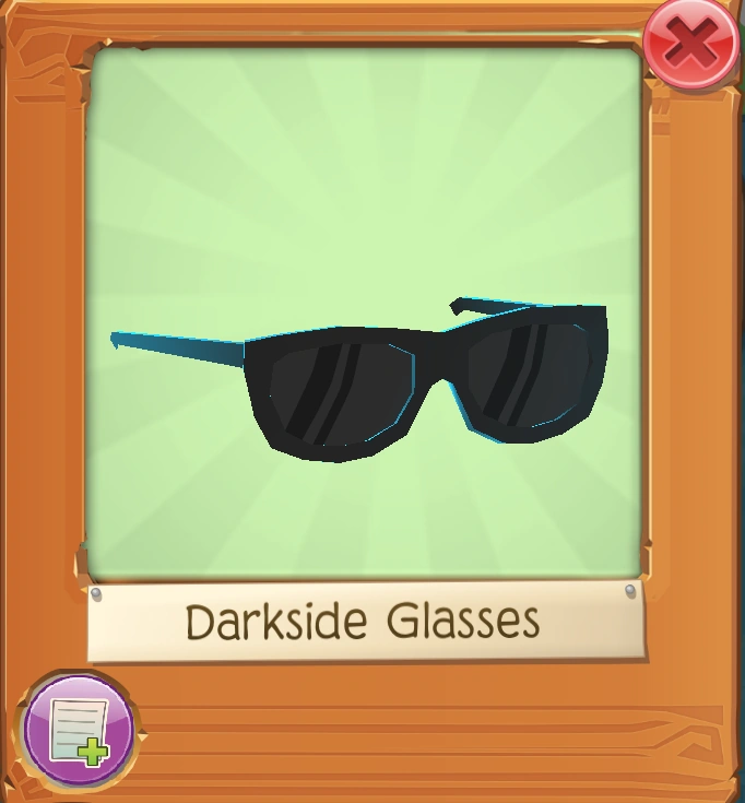 Darkside Glasses Animal Jam Wiki Fandom