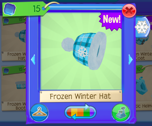 Frozen winter cheap hat