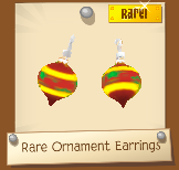 Ornament Earrings with Rare Tag.