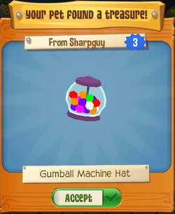 Gumball Machine Hat Animal Jam Wiki Fandom