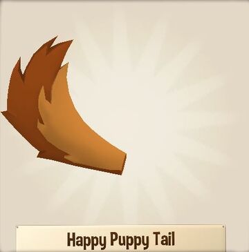 Happy puppy sale tails