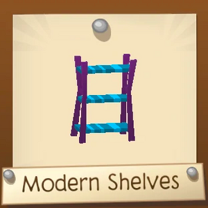 Rare Modern Shelves Play Wild Wiki Fandom As brackets, we supply our rackbuddy pipe supports, which give a rustic and industrial look to all. rare modern shelves play wild wiki