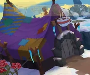 Hot Cocoa Hut where is located the Shiveer Shop