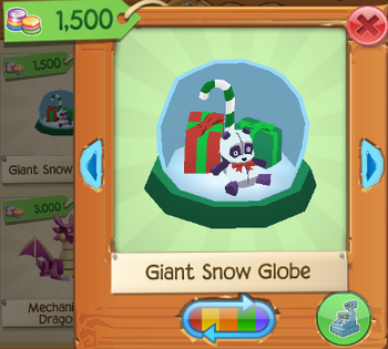 Giant Snow Globe