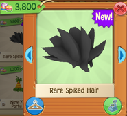 Rare Spiked Hair was available on January 9, 2017
