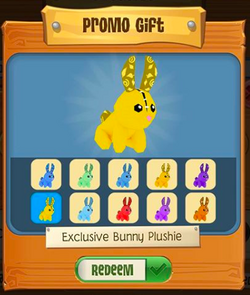 Animal jam bunny plushie best sale