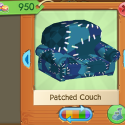 Patched Couch