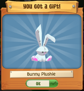 PlayWild BunnyPlushieWhite