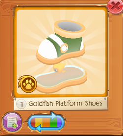 Goldfish online platform shoes