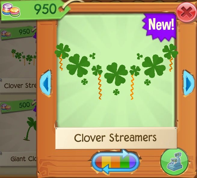 ☆*JAM CLOVER☆*。 Clover Streamers | Animal Jam Wiki | Fandom