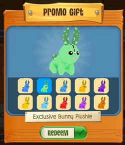 Bunny plushie aj online