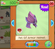 Pet elf armor helmet 5