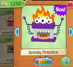 Spooky Fireplace | Animal Jam Wiki | Fandom