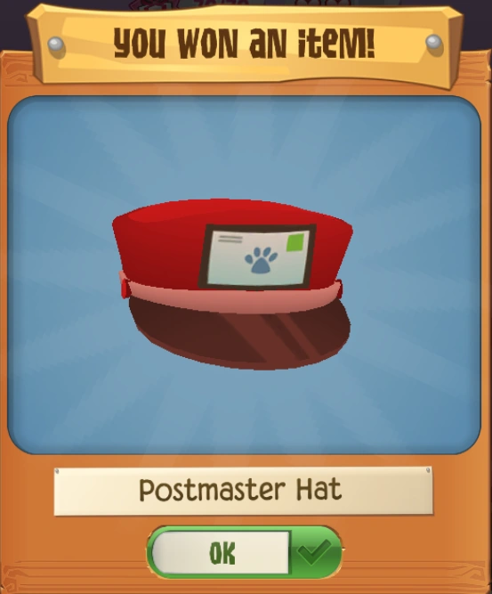 Postmaster Hat Animal Jam Wiki Fandom